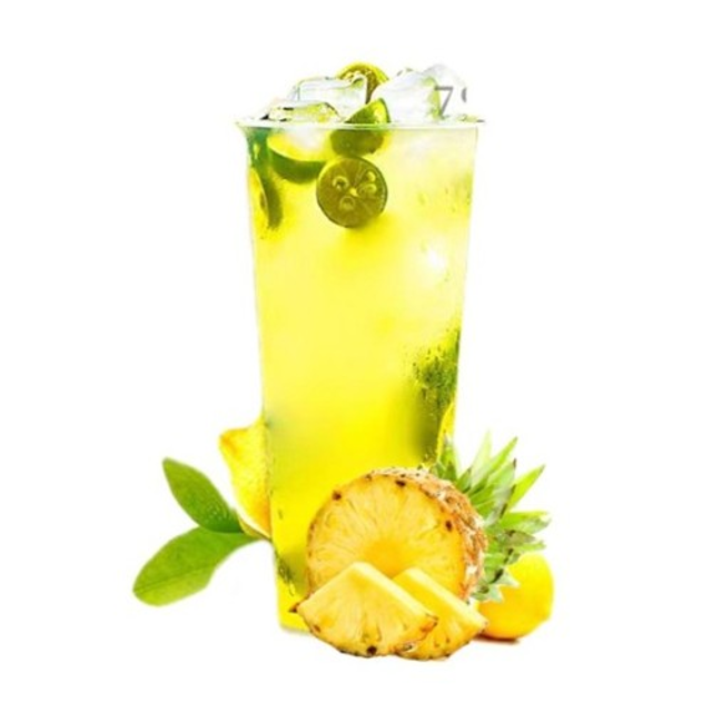 Pineapple Lemon-Grass Green Tea.